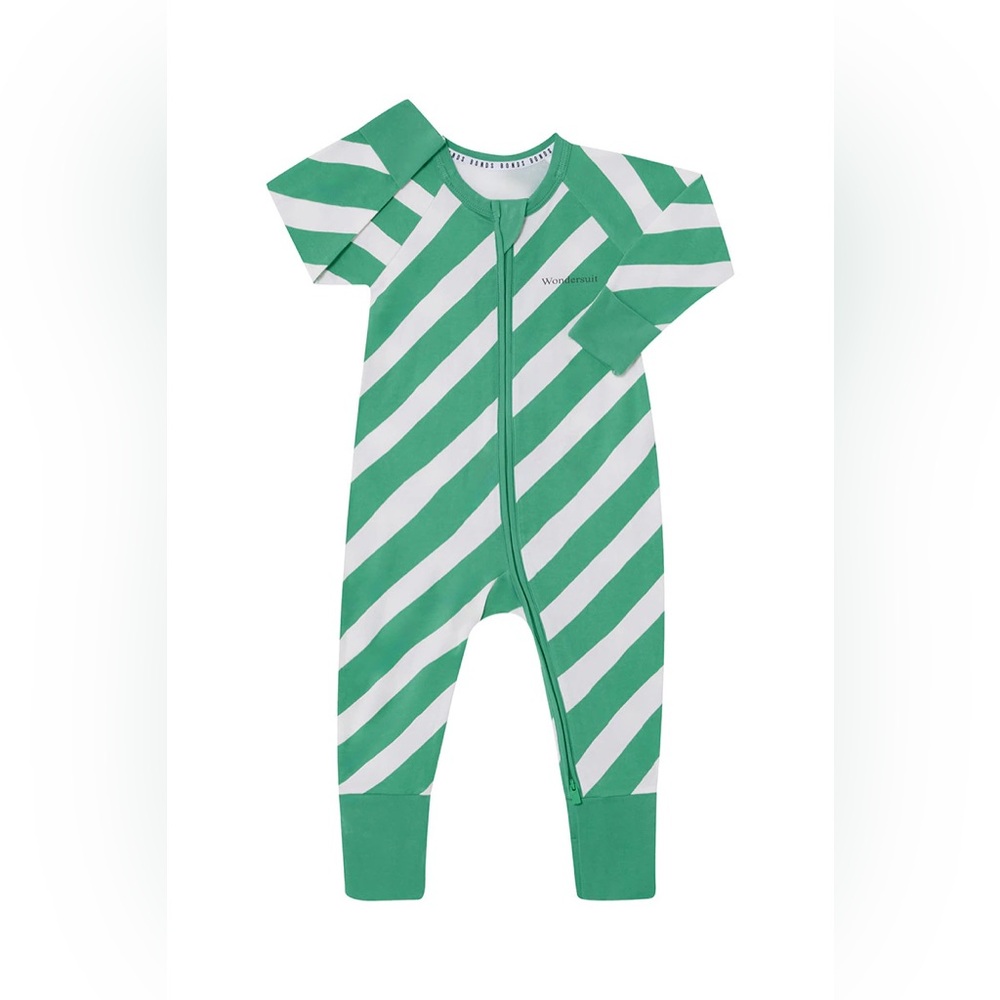 Bonds Zip Wondersuit - Wrapped Up Frog Green